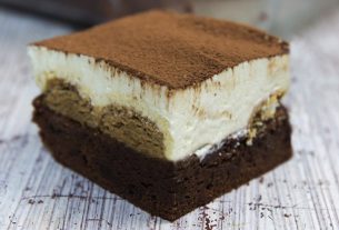 Easy Brownie, Nutella and Cream Cheese Pavê