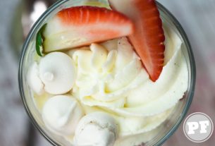 Eton Mess: Verrine of Morango and Chantilly