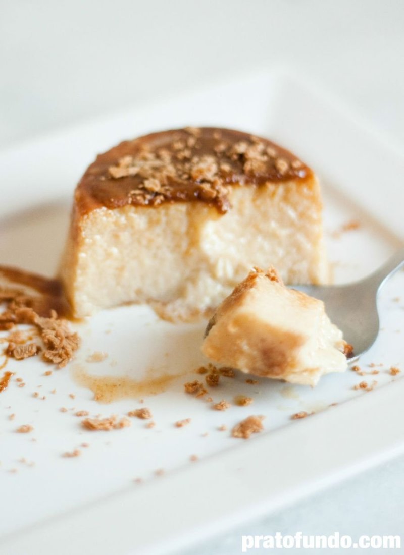 Smoked Milk and Caramelized Chocolate Pudding highlighted showing the texture