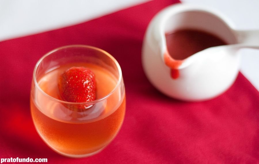 Champagne and Strawberry Jelly