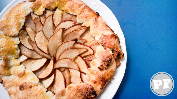 Pear and Apple Galette