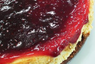 New York Cheesecake with Red Fruits