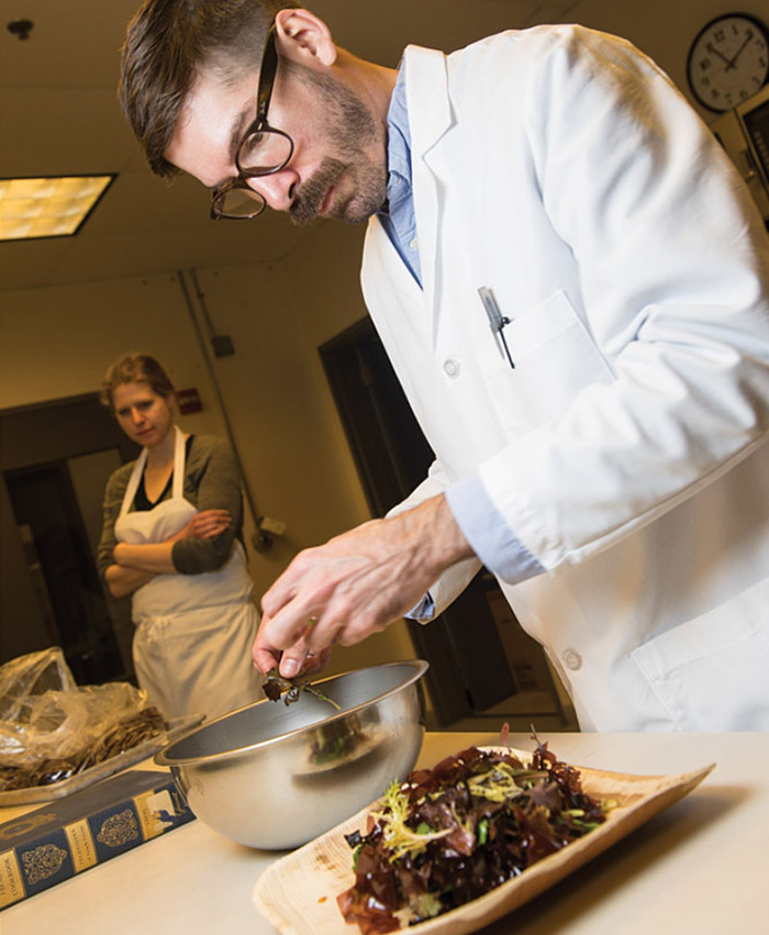 Chef-Researcher Jason Ball