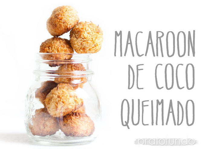 Burnt Coconut Macaroon |  PratoFundo