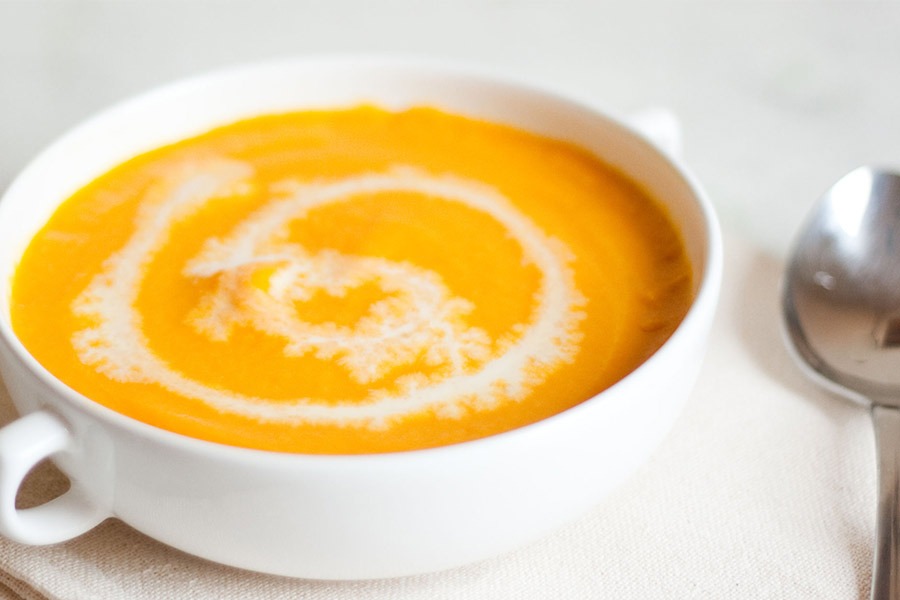 Creamy Pumpkin Soup |  PratoFundo