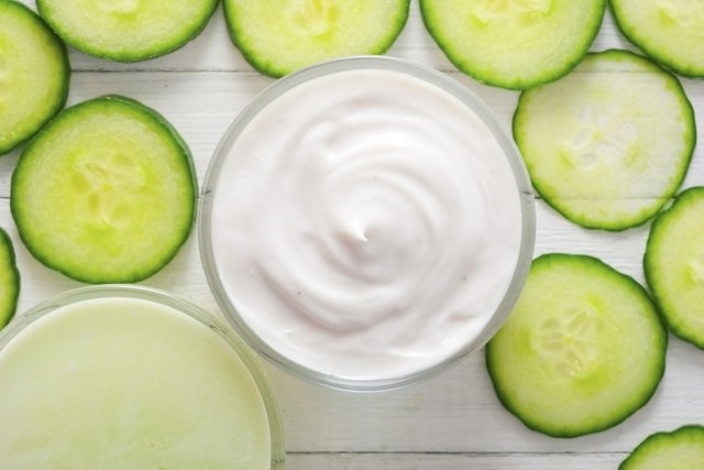 Homemade cucumber mask to remove blemishes from your face