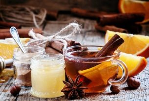 3 orange teas for cold and flu