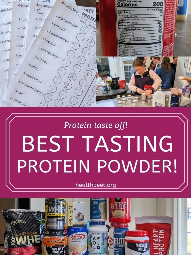 Best and Worst Tasting Protien Powder for 2022