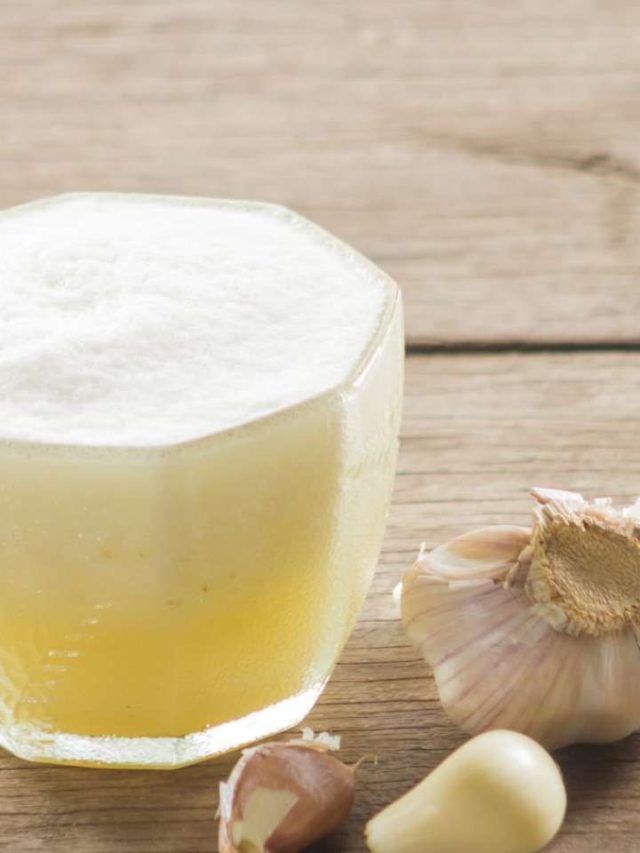 Health Benefits Of Drinking Garlic Juice