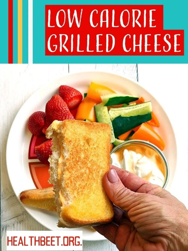 Healthy Grilled Cheese Sandwich for Lunch