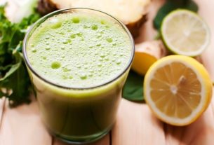 Kale juice to prevent anemia