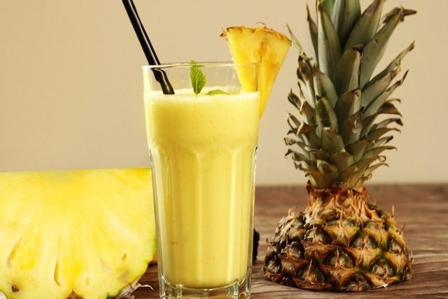 Pineapple juice to lower cholesterol