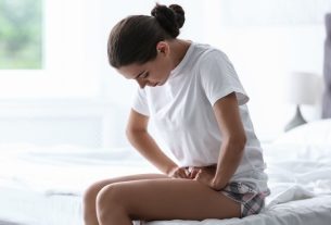 Symptoms of endometriosis (in the intestine, bladder and ovaries)