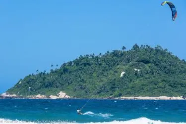 Une photo d'une Plage et de Campeche, Florianópolis, SC, brésil – Crédit Photo: © Ricardo Junior Photos.com.br