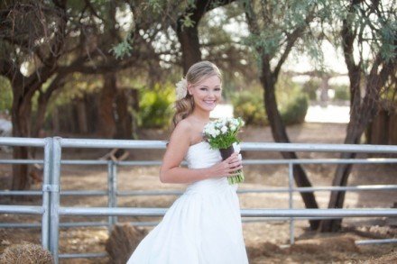 dress models for petite brides