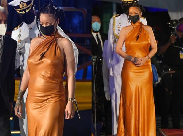 12 incredible looks of pregnant Rihanna, which deserve to be praised