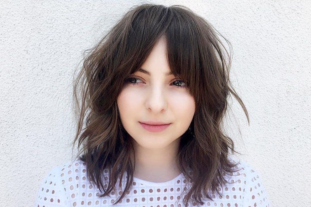 6 types of bangs for different face shapes