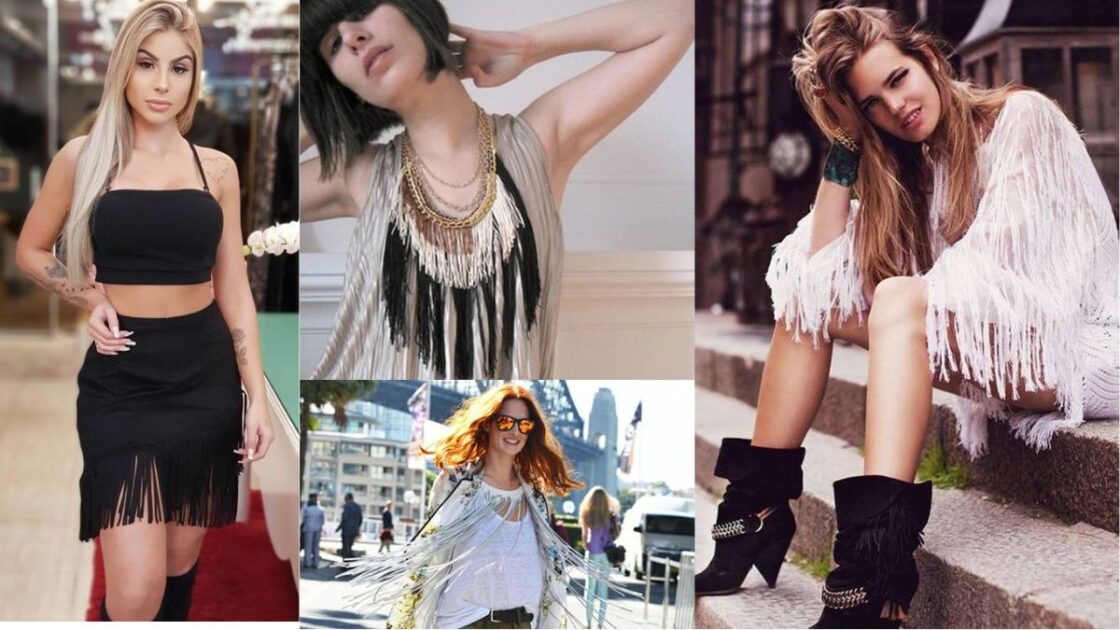 Fringed details are one of the main fashion trends for summer 2024