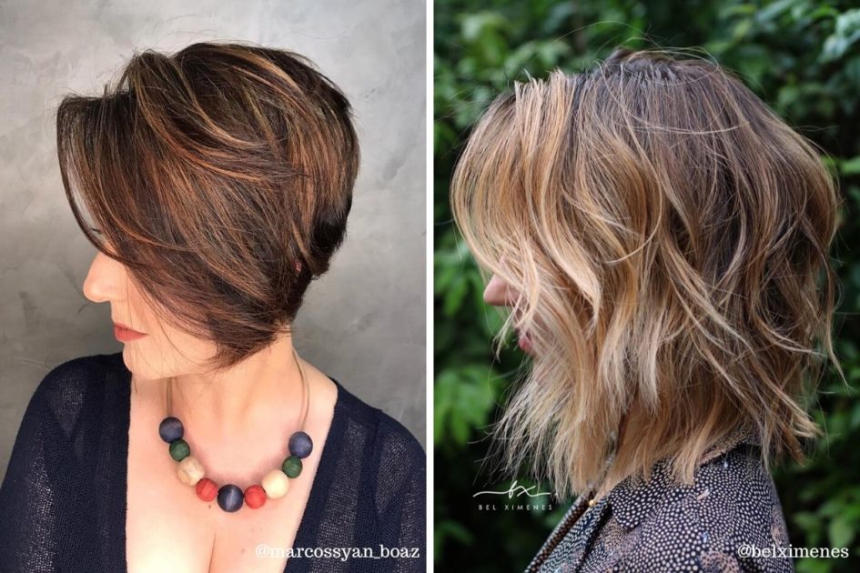 Inspiring images of women with short layered haircuts