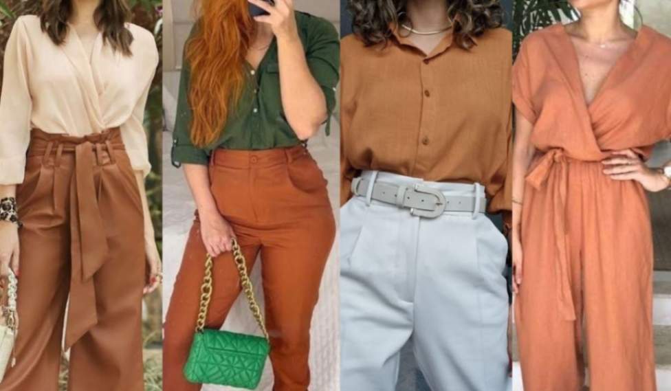 Earthy tones are one of the trends for winter 2023