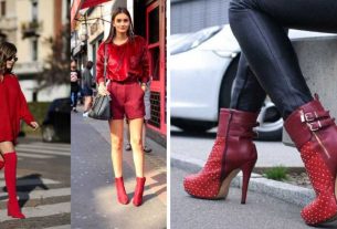 How to wear red boots like a fashion girl