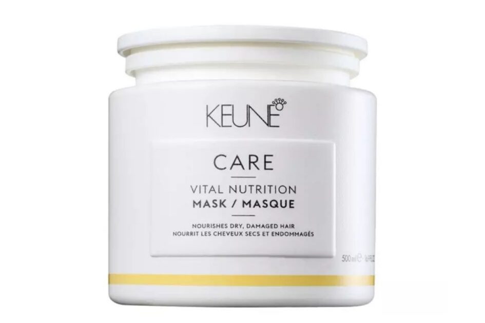 Keune's Care Vital Nutrition Mask is one of the best products for platinum blonde hair