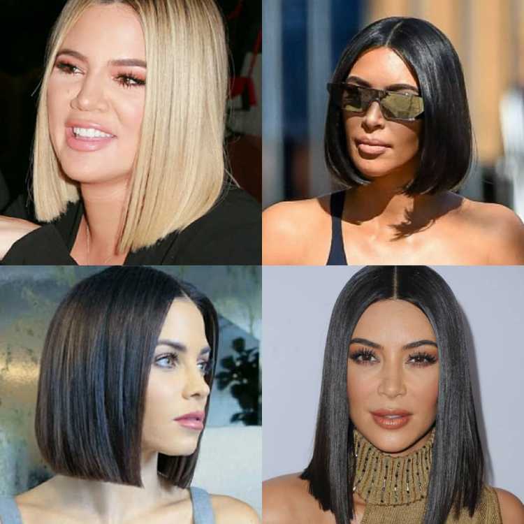 Glass Hair is one of the short hair trends for summer 2019