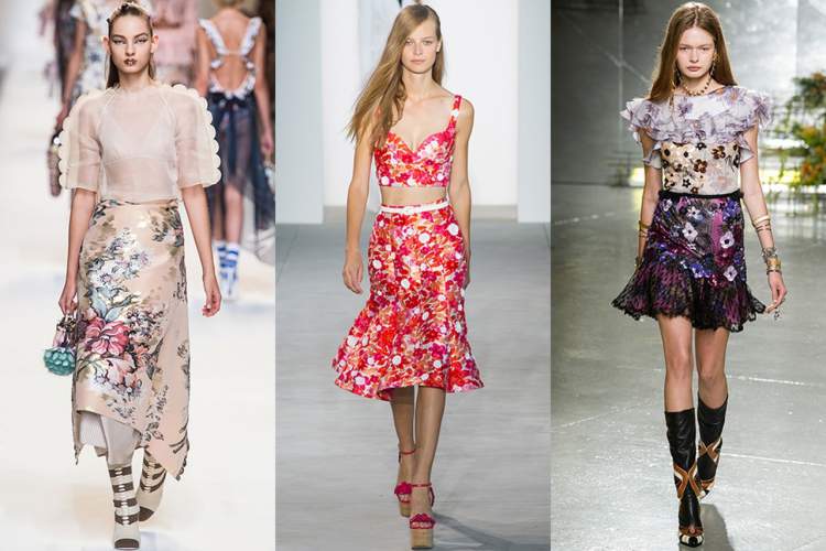 prints with large flowers are spring summer 2022-2023 fashion trends