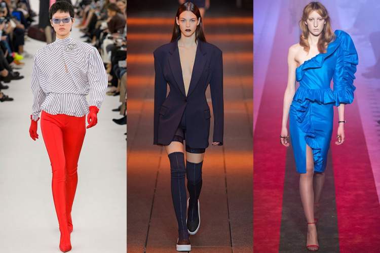 oversized shoulders among spring summer 2022-2023 fashion trends