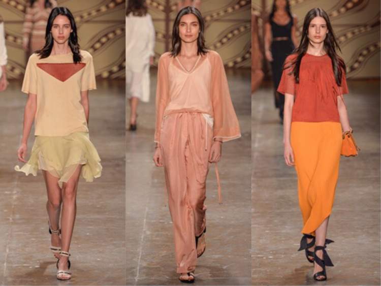 spring summer 2022-2023 fashion in earthy tones