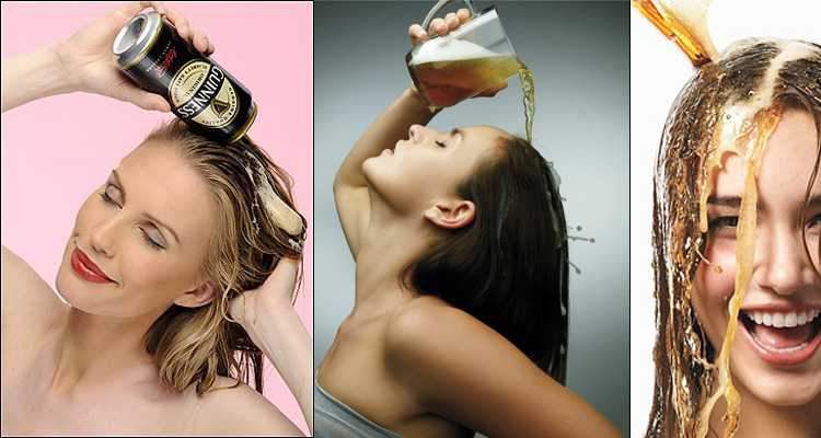 Use beer to add volume to fine hair