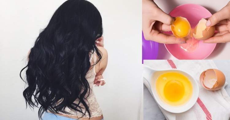 Use egg to add volume to fine hair