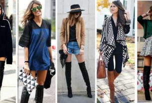 5 ways to wear over the knee in winter 2018