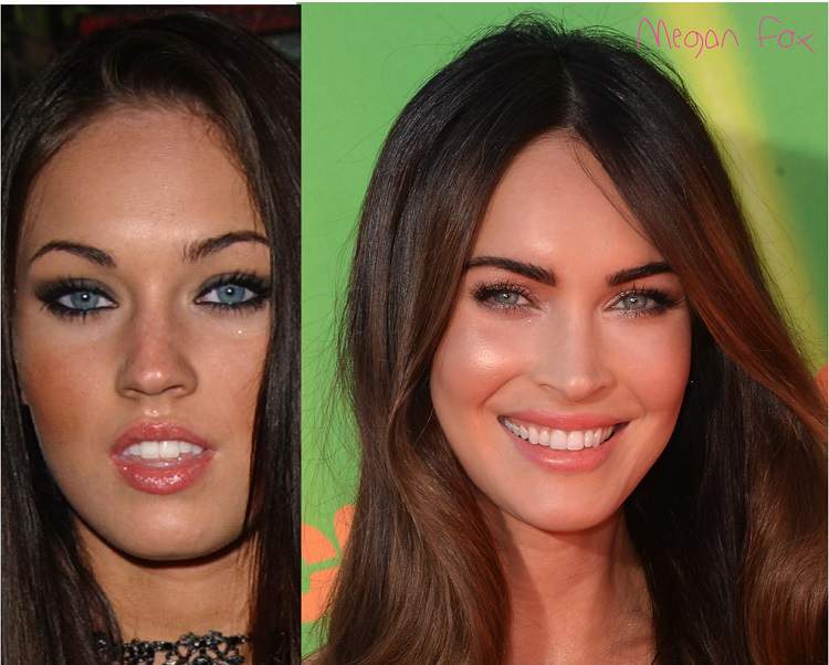 Megan Fox's Eyebrows: Before and After