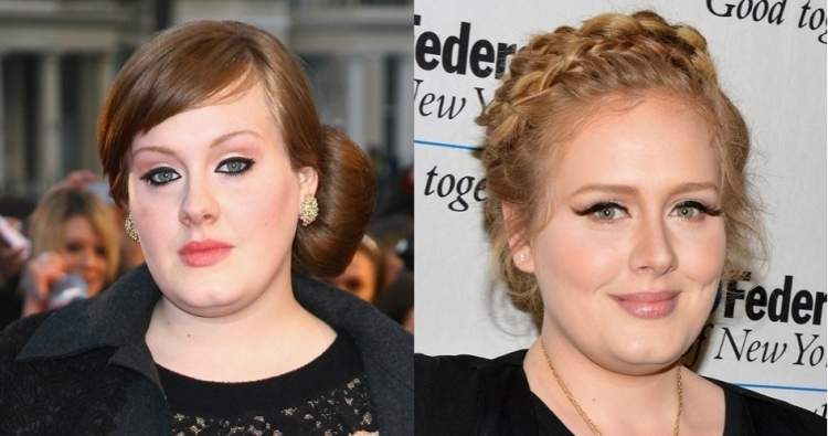 Adele's Eyebrows - Before and After