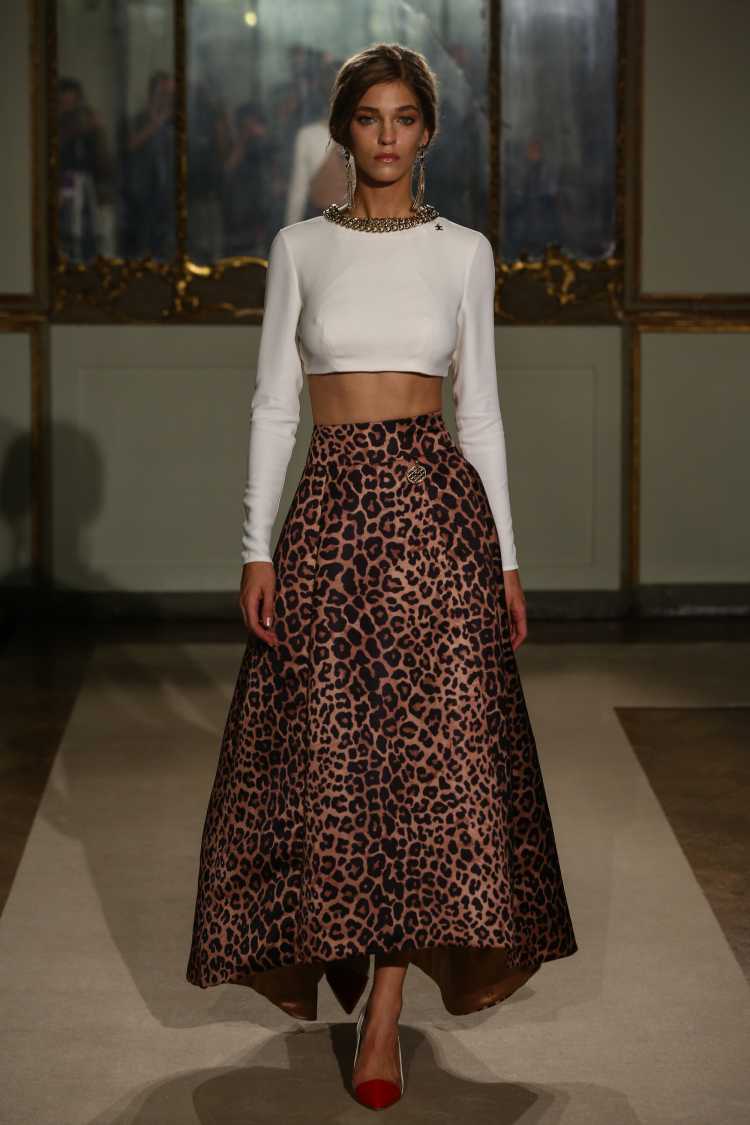 falda cropped y leopardo invierno 2019