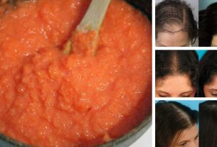 Stop your hair from falling out with this very simple homemade recipe