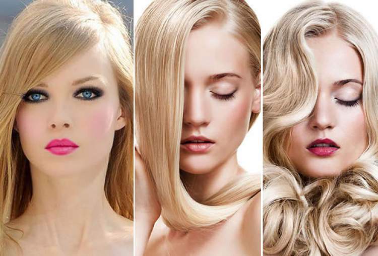 Blonde tones for pinkish brown skin