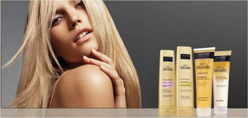 John Frieda Sheer Blonde is a shampoo for blonde hair