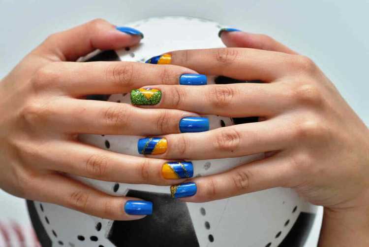 nail art for world cup