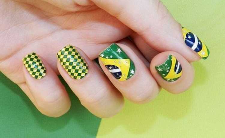 nail stickers for the world cup