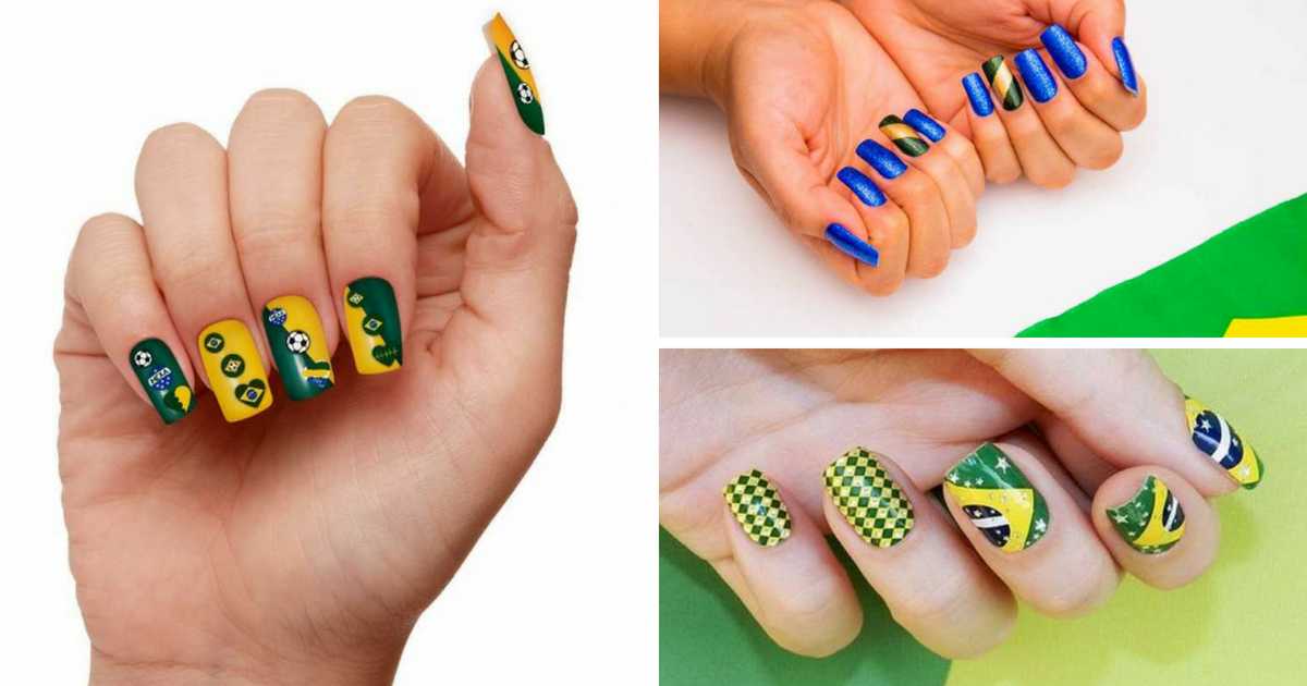 40 nail art ideas for the World Cup