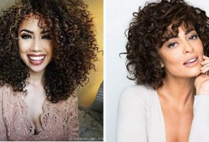 Curly hair 2018: Trends in cuts and colors