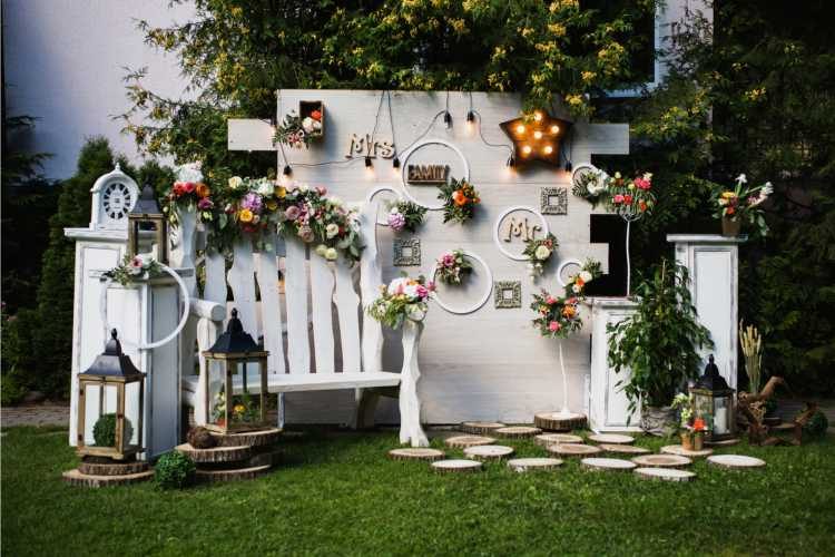 simple wedding decoration