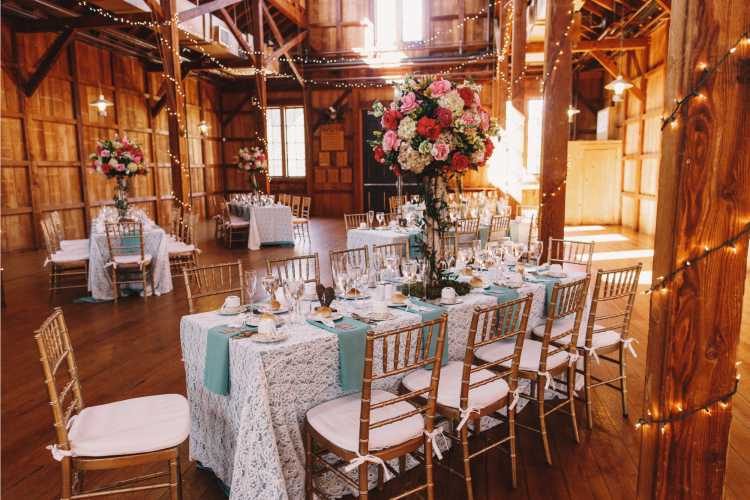 Home Wedding in the Barn