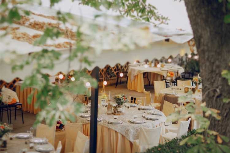 outdoor wedding