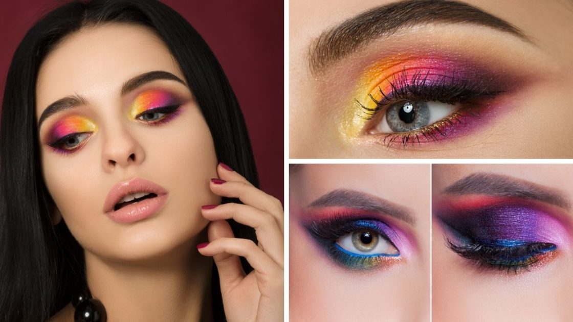 Colorful eyeshadow, rainbow style - (Photos: shutterstock)