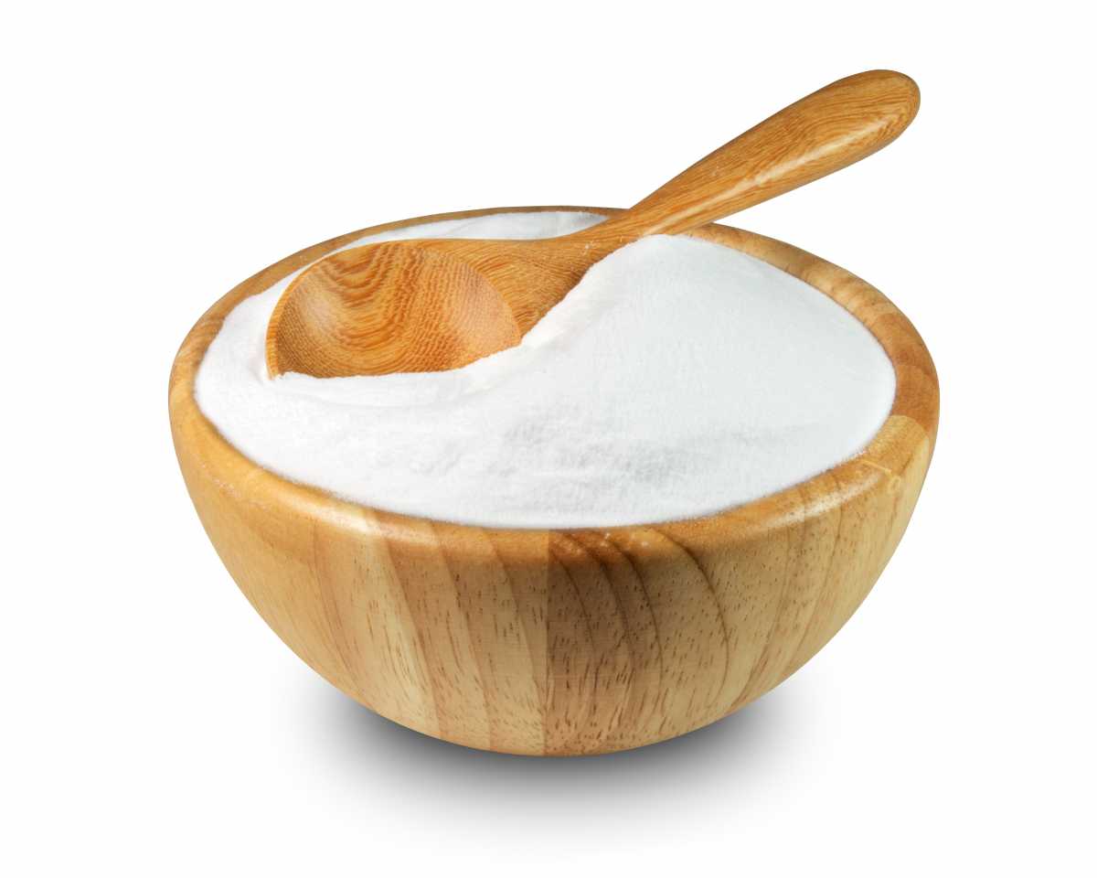 Baking soda can be used to remove stains from white clothes