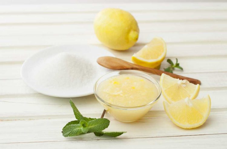 Salt and lemon