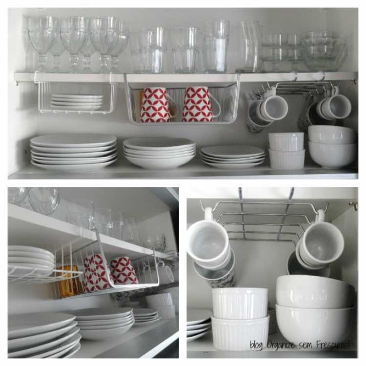 Use supports to make better use of small kitchen spaces